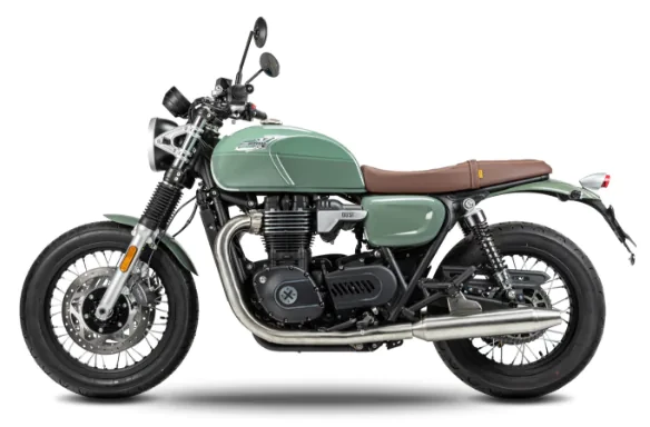 Brixton Cromwell 1200 Motorrad in Grün